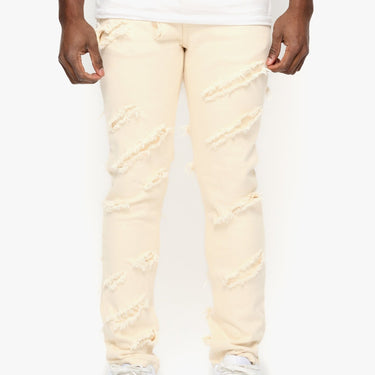 Dynasty Cream Skinny Fit - ANOM DENIM