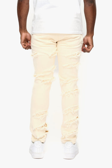 Dynasty Cream Skinny Fit - ANOM DENIM