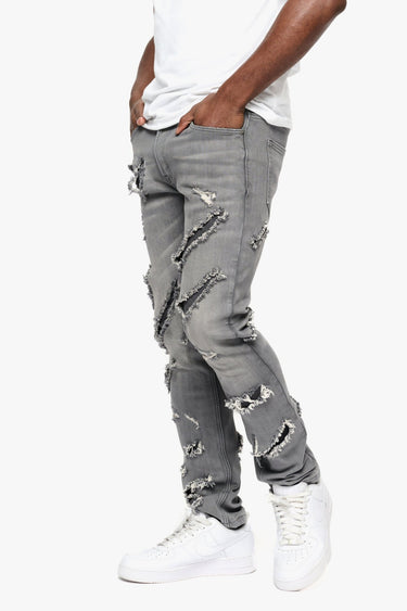 Dynasty Grey Skinny Fit - ANOM DENIM
