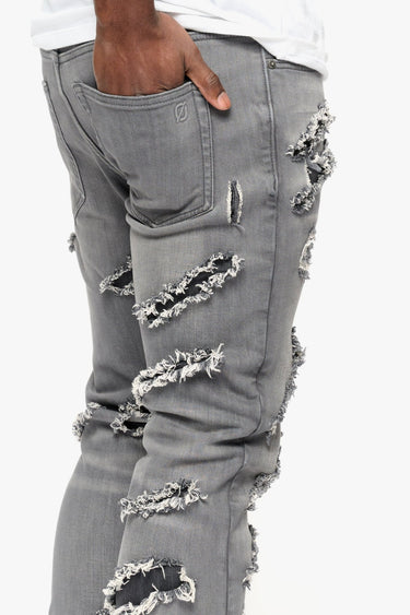 Dynasty Grey Skinny Fit - ANOM DENIM