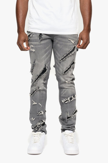 Dynasty Grey Skinny Fit - ANOM DENIM