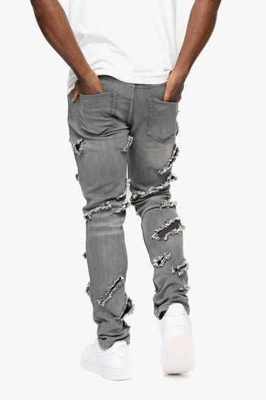 Dynasty Grey Skinny Fit - ANOM DENIM