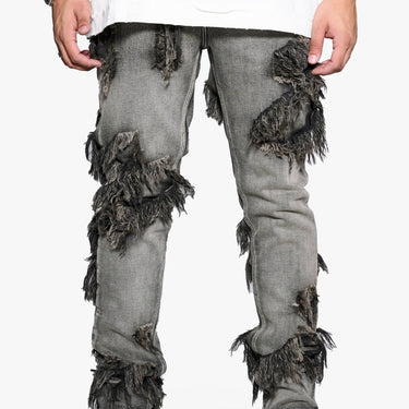 Eclipse Gray Wash Slim Fit - ANOM DENIM