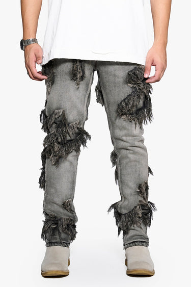 Eclipse Gray Wash Slim Fit - ANOM DENIM