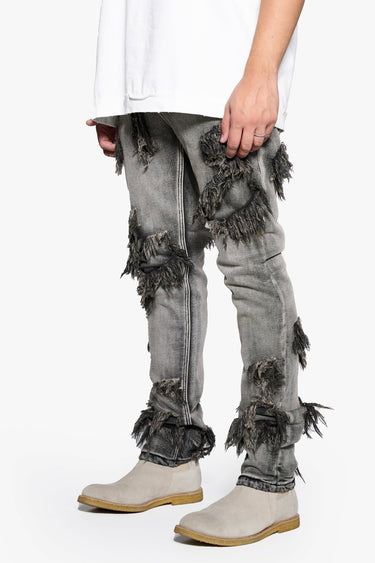 Eclipse Gray Wash Slim Fit - ANOM DENIM