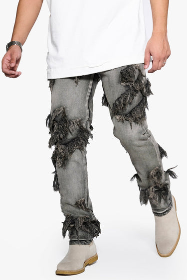 Eclipse Gray Wash Slim Fit - ANOM DENIM