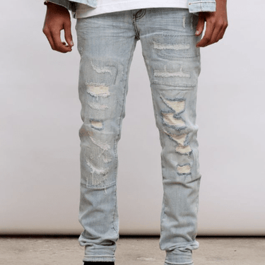 EMERALD Blue Wash Skinny Fit - ANOM DENIM