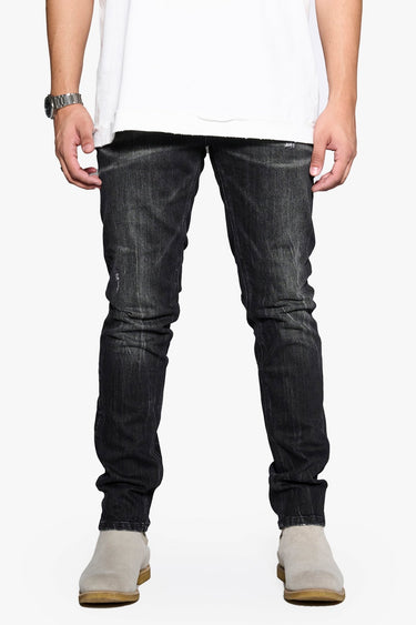 Frost Black Wash Skinny Fit - ANOM DENIM