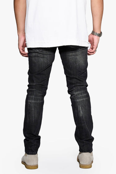 Frost Black Wash Skinny Fit - ANOM DENIM