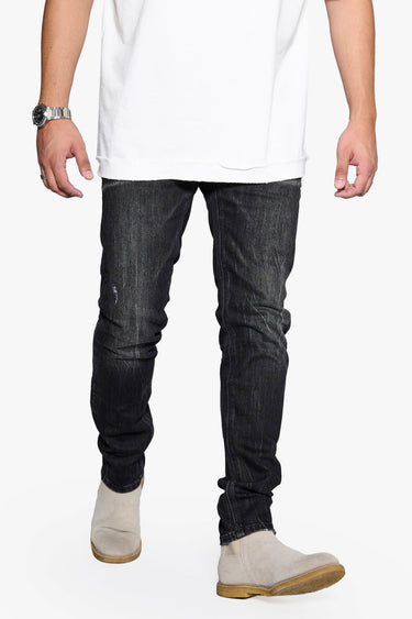 Frost Black Wash Skinny Fit - ANOM DENIM