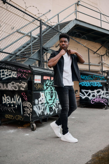 Heritage Black Wash Skinny Fit - ANOM DENIM