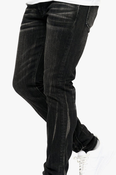 Heritage Black Wash Skinny Fit - ANOM DENIM