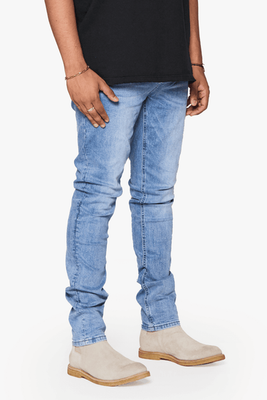 Ice Berg Blue Athletic Fit - ANOM DENIM