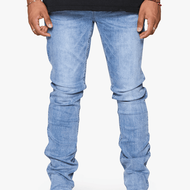 Ice Berg Blue Athletic Fit - ANOM DENIM