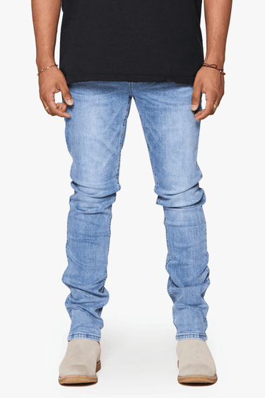 Ice Berg Blue Athletic Fit - ANOM DENIM