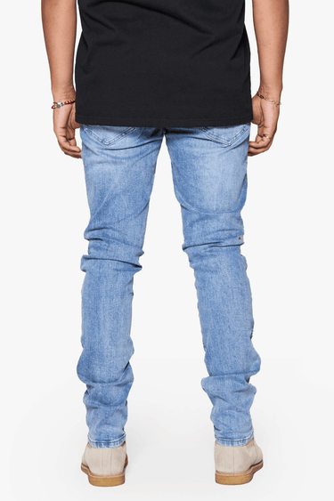 Ice Berg Blue Athletic Fit - ANOM DENIM