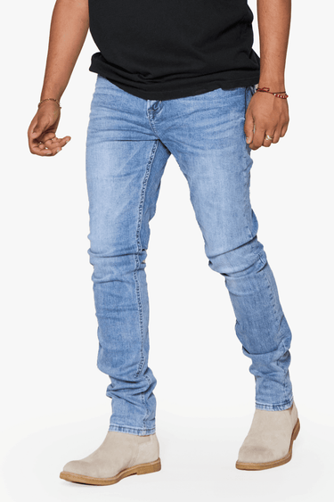 Ice Berg Blue Athletic Fit - ANOM DENIM