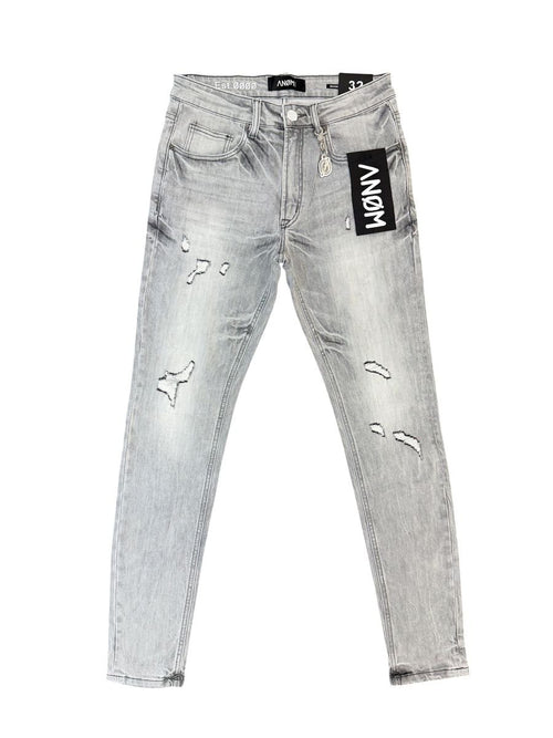 Kelvin Snow Gray Skinny Fit