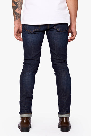 Love And Hate Blue Slim Fit - ANOM DENIM