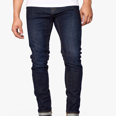 Love And Hate Blue Slim Fit - ANOM DENIM