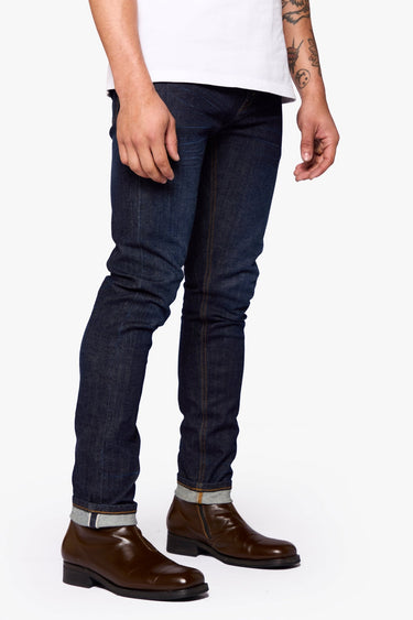 Love And Hate Blue Slim Fit - ANOM DENIM