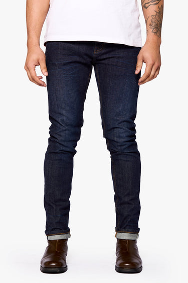 Love And Hate Blue Slim Fit - ANOM DENIM