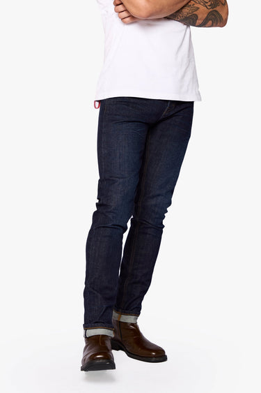 Love And Hate Blue Slim Fit - ANOM DENIM