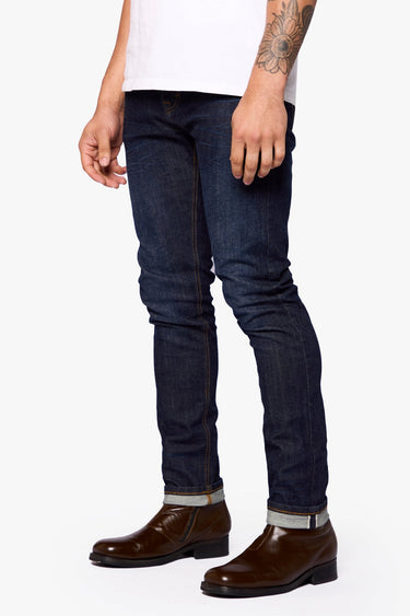 Love And Hate Blue Slim Fit - ANOM DENIM