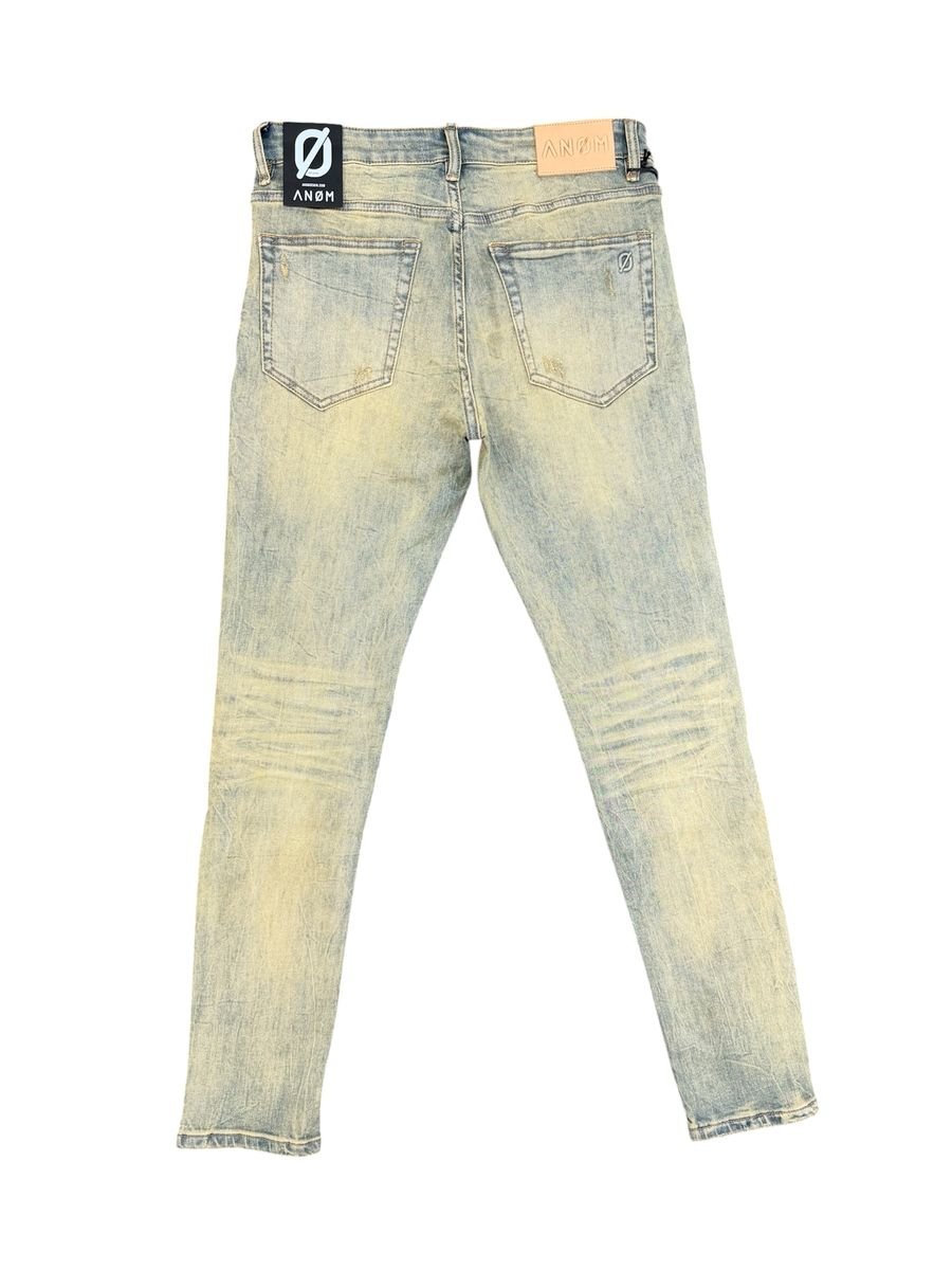 Mad Max Heavy Vintage Blue Skinny Fit - ANOM DENIM
