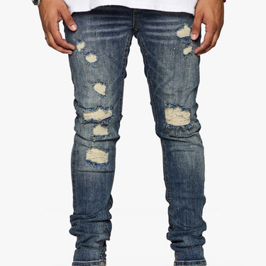 Mahdy Blue Skinny Fit - ANOM DENIM