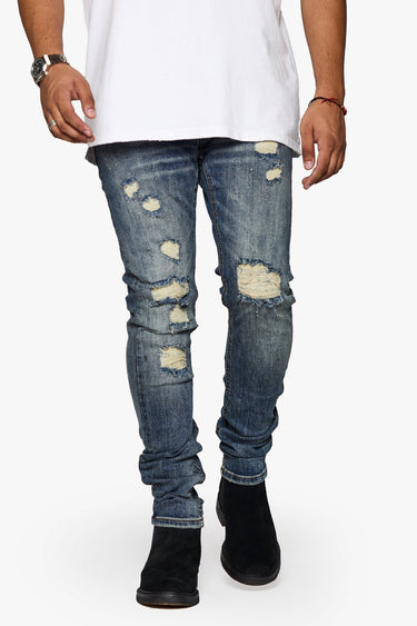 Mahdy Blue Skinny Fit - ANOM DENIM