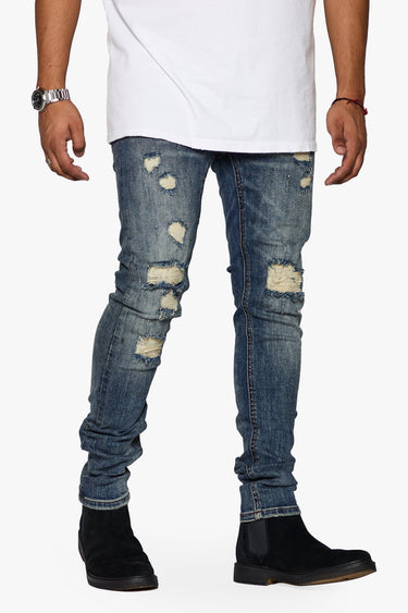 Mahdy Blue Skinny Fit - ANOM DENIM
