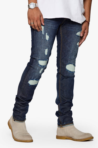 Mahdy Blue Slim Fit - ANOM DENIM