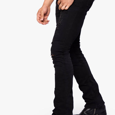 Manipulator Black Boot Cut - ANOM DENIM