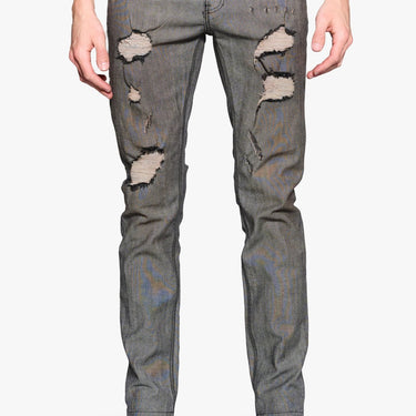 Matrix White/Black Slim Fit - ANOM DENIM