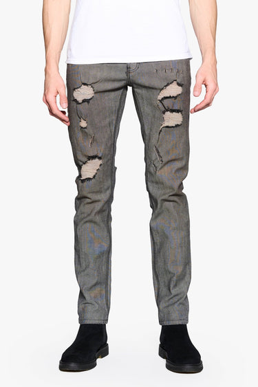 Matrix White/Black Slim Fit - ANOM DENIM