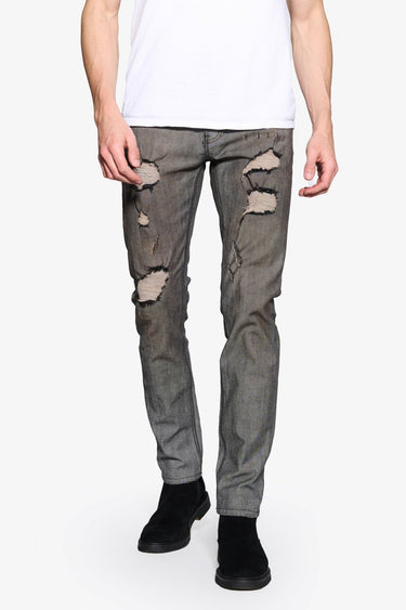 Matrix White/Black Slim Fit - ANOM DENIM