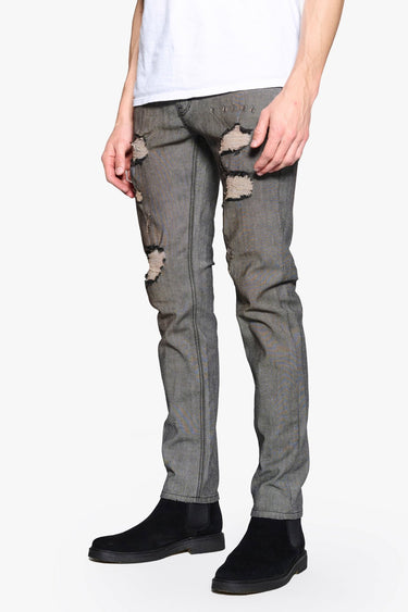 Matrix White/Black Slim Fit - ANOM DENIM