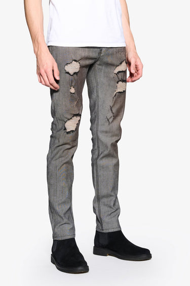 Matrix White/Black Slim Fit - ANOM DENIM