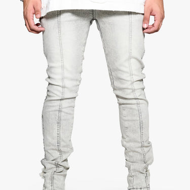 Midnight Snow Gray Skinny Fit - ANOM DENIM