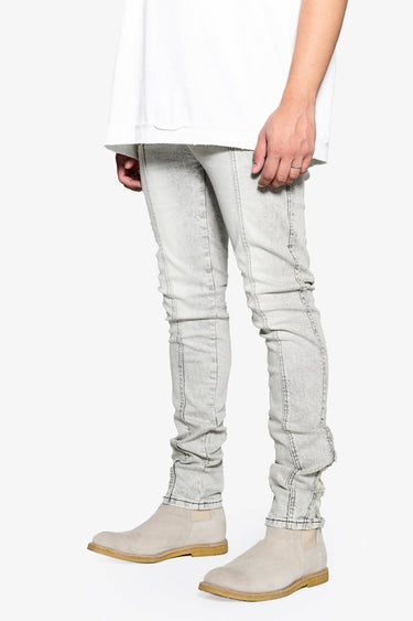 Midnight Snow Gray Skinny Fit - ANOM DENIM