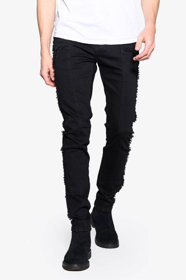 MoonShadow Jet Black Skinny Fit - ANOM DENIM