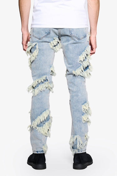 Nebula Vintage Blue Slim Fit - ANOM DENIM