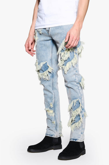 Nebula Vintage Blue Slim Fit - ANOM DENIM
