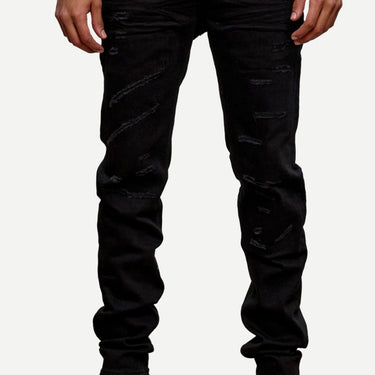 Obsidiom Jet Black Skinny fit - ANOM DENIM