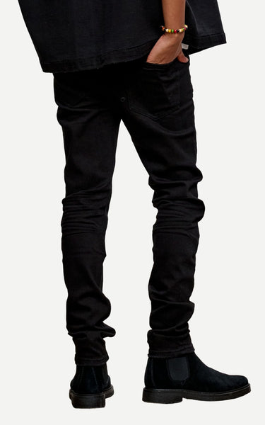 Obsidiom Jet Black Skinny fit - ANOM DENIM
