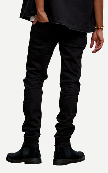 Obsidiom Jet Black Skinny fit - ANOM DENIM