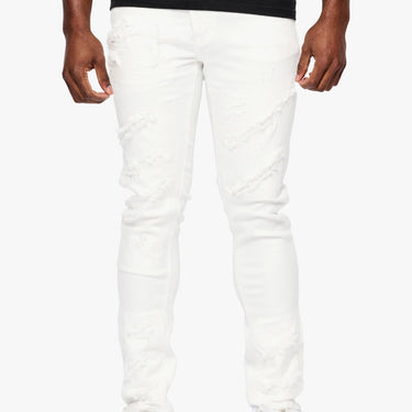 Oceo White Skinny Fit - ANOM DENIM