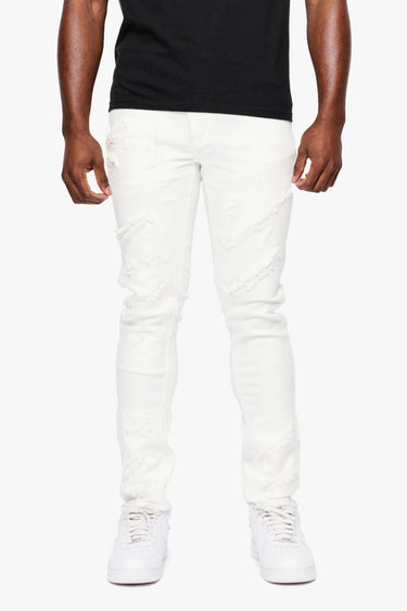 Oceo White Skinny Fit - ANOM DENIM
