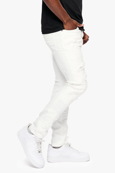 Oceo White Skinny Fit - ANOM DENIM